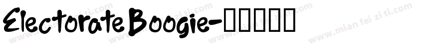 Electorate Boogie字体转换
